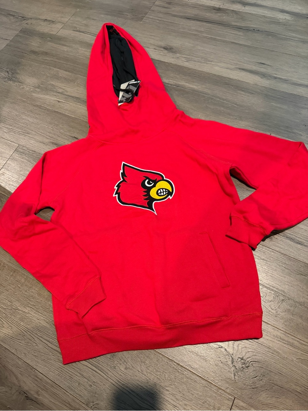 Womens Colosseum Louisville Cardinals Hoodie Size L